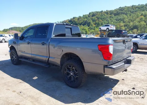 2018 Nissan Titan Xd Sl Diesel из США, поврежденный, VIN 1N6BA1F4XJN550152